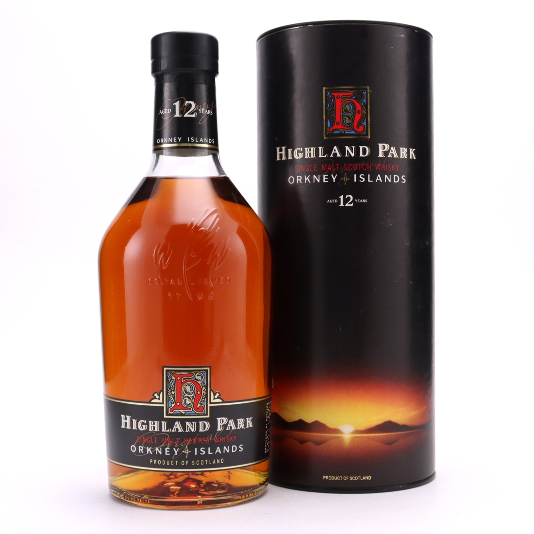 Highland Park 12 Year Old 1 Litre 1990s