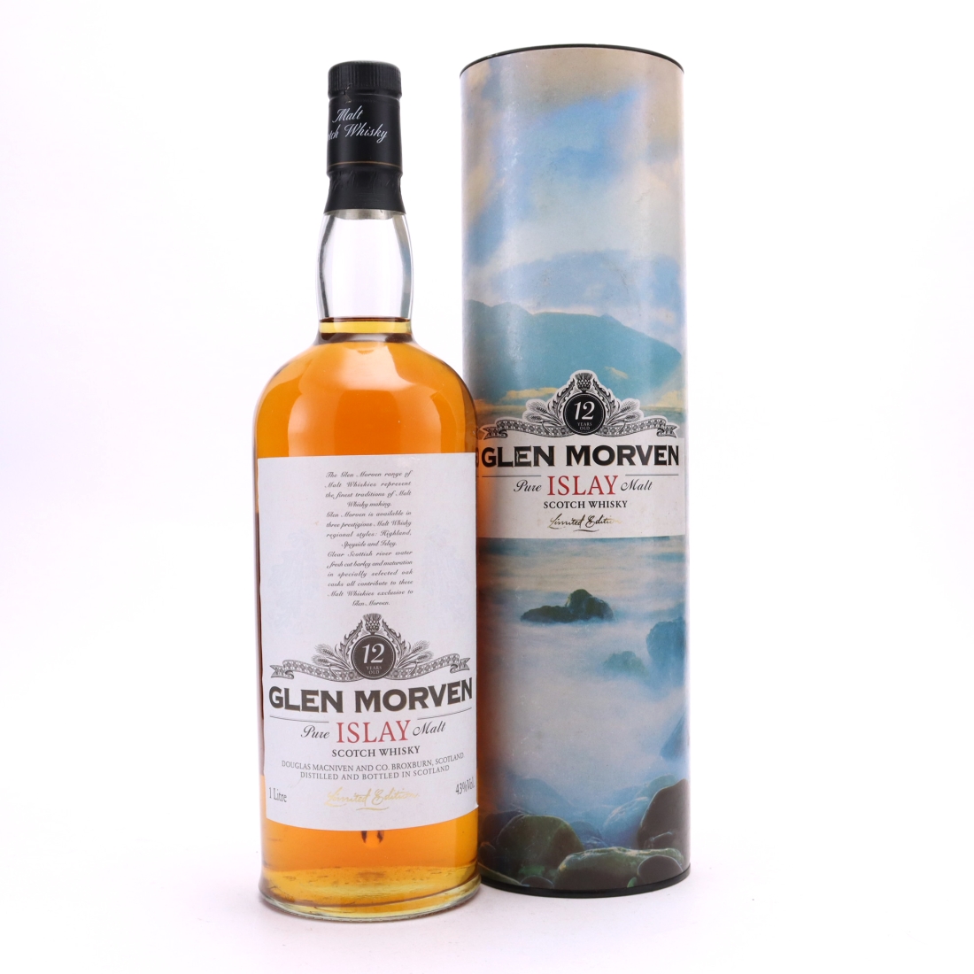 Glen Morven 12 Year Old Pure Islay 1 Litre