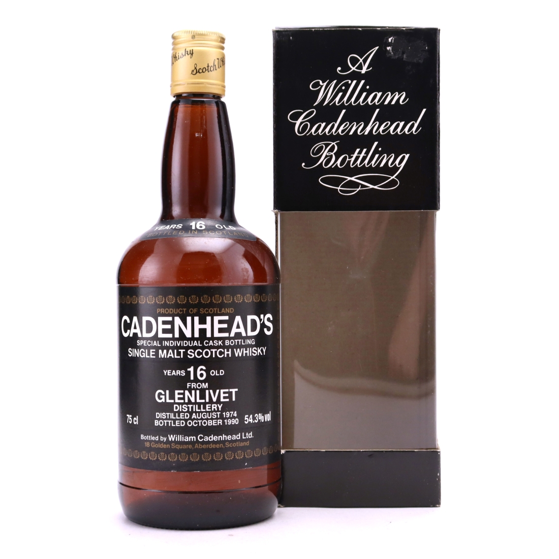 Glenlivet 1974 Cadenhead's 16 Year Old 75cl