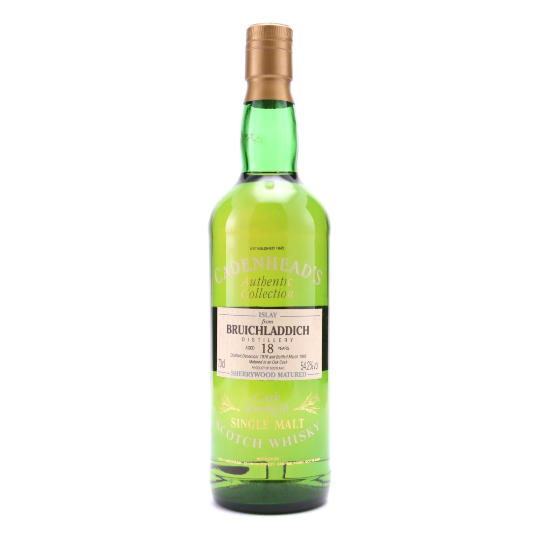 Bruichladdich 1976 Cadenhead's 18 Year Old