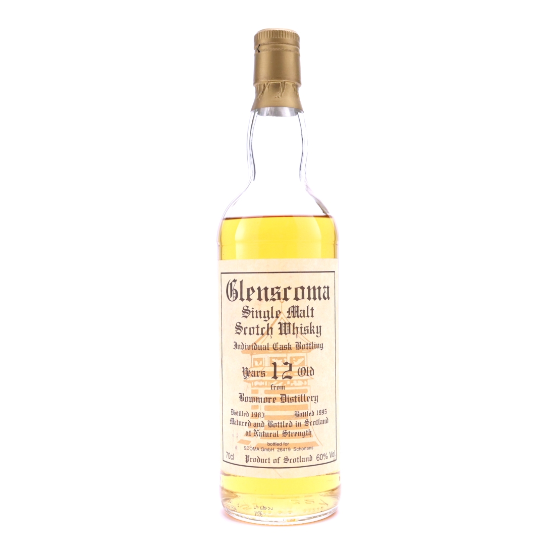 Bowmore 1983 Glenscoma 12 Year Old