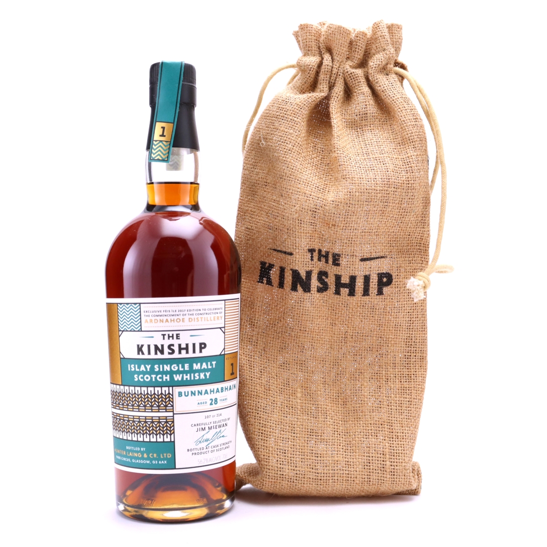 Bunnahabhain 28 Year Old Hunter Laing Kinship / Feis Ile 2017