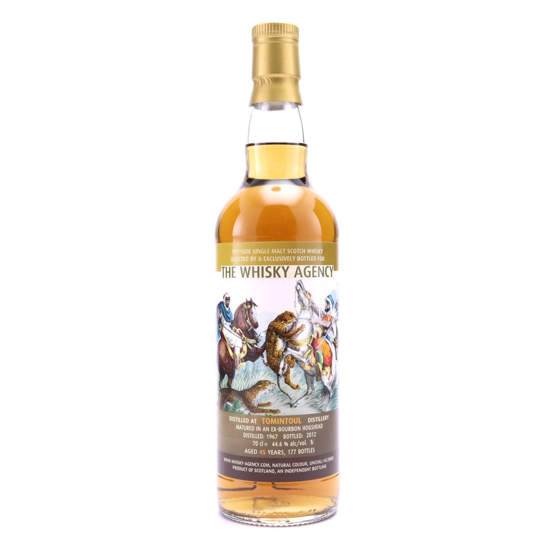 Tomintoul 1967 Whisky Agency 45 Year Old
