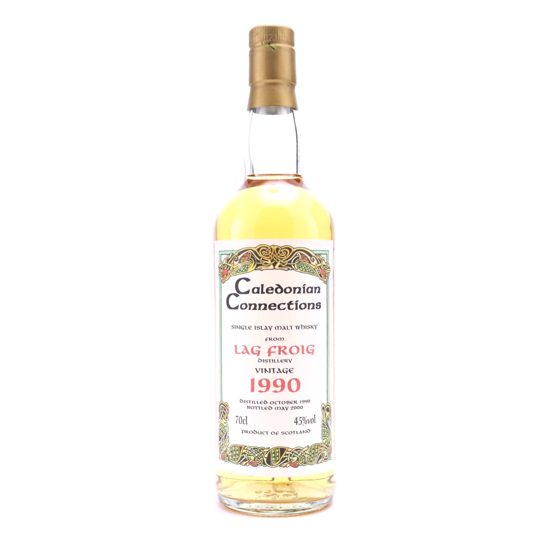 Laphroaig 'Lag Froig' 1990 Caledonian Connections