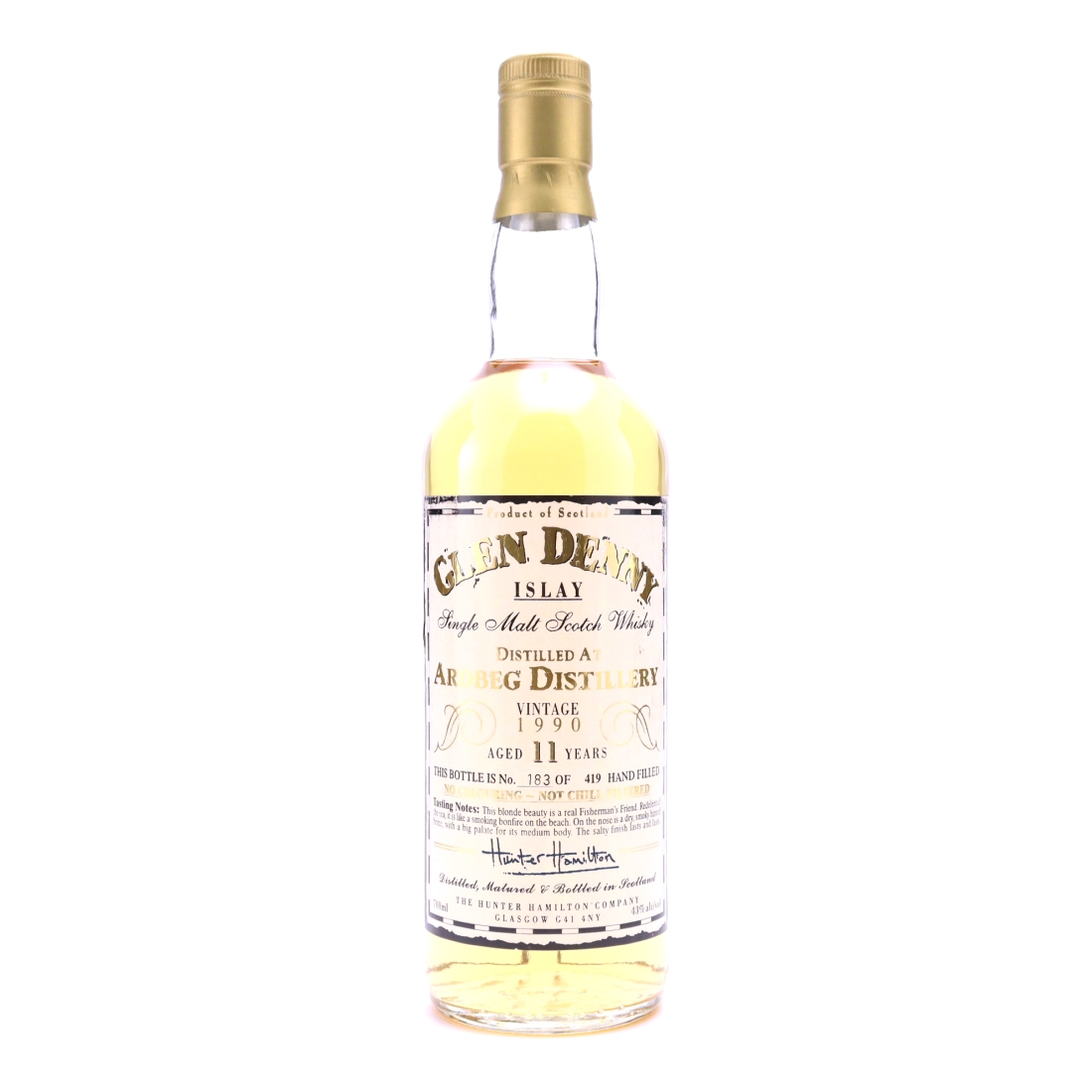 Ardbeg 1990 Clan Denny 11 Year Old