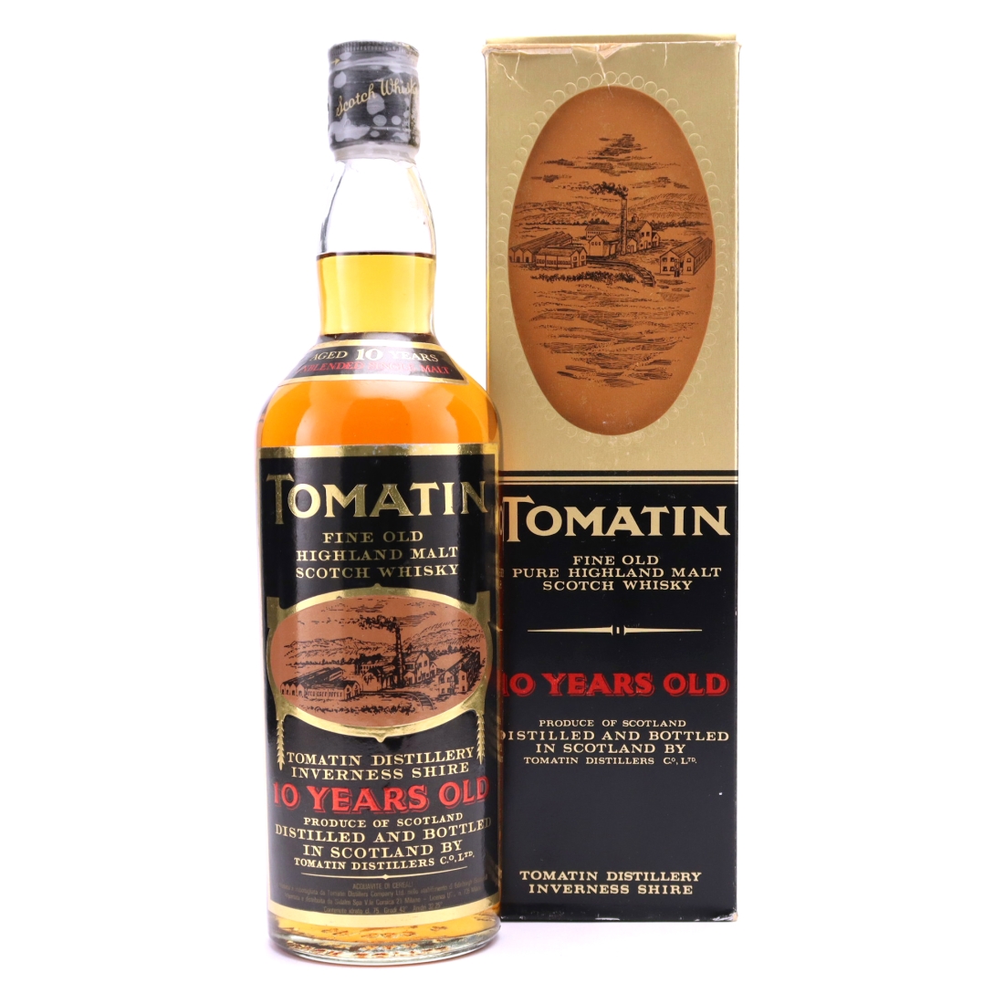 Tomatin 10 Year Old 1980s / Sidalm Import