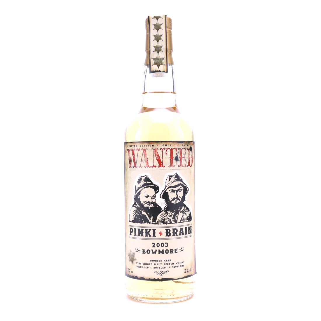 Bowmore 2003 Jack Wiebers Wanted / Pinki and Brain