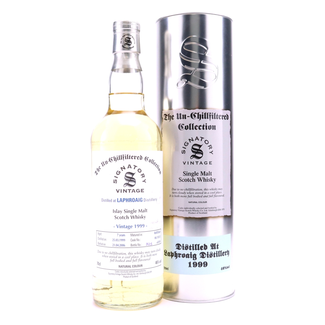 Laphroaig 1999 Signatory Vintage 7 Year Old