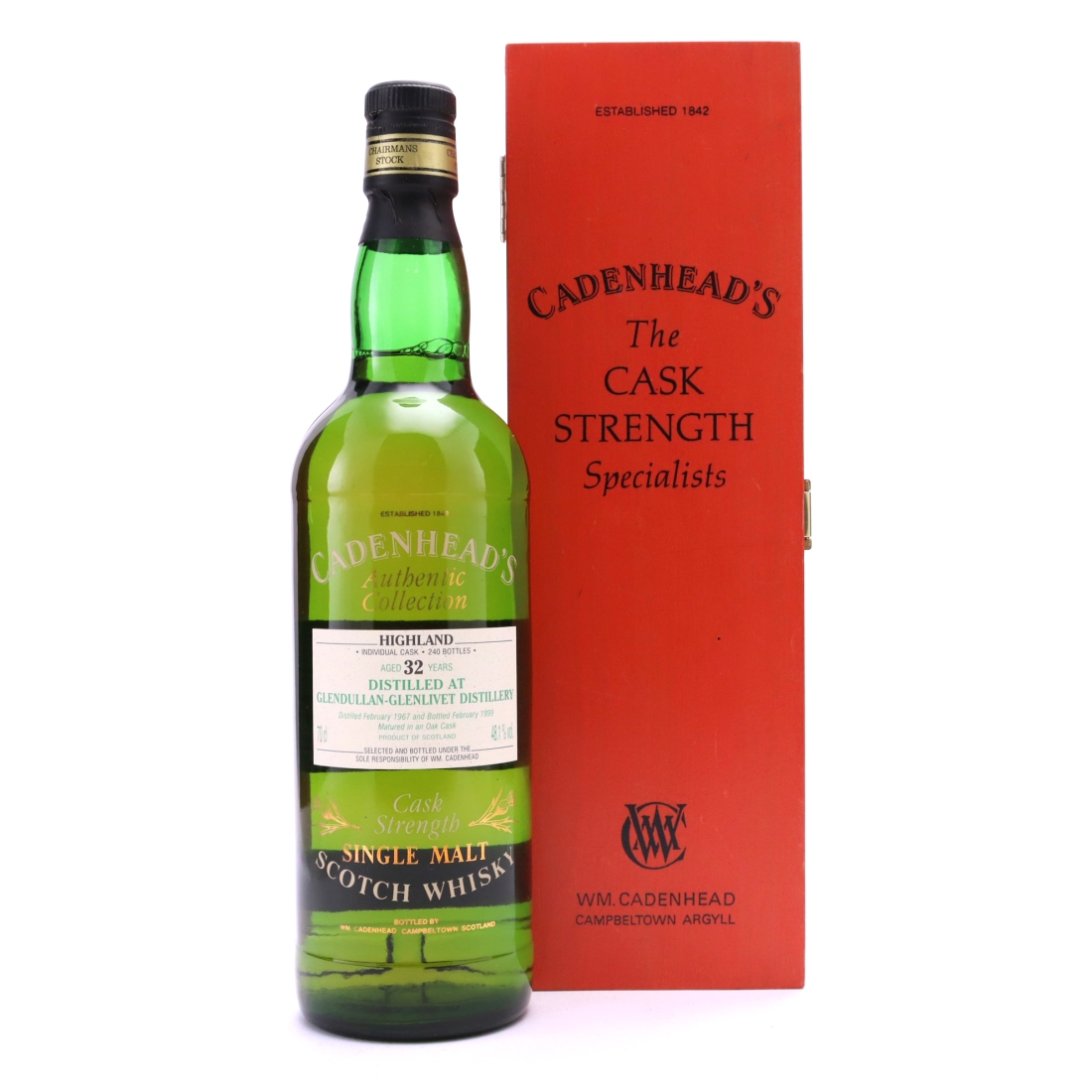 Glendullan 1967 Cadenhead's 32 Year Old