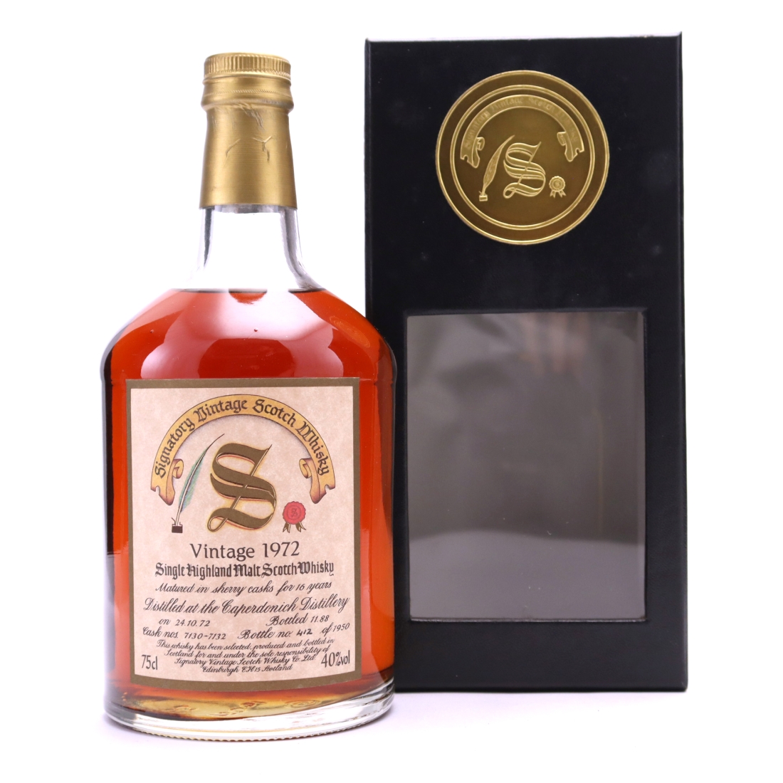 Caperdonich 1972 Signatory Vintage 16 Year Old