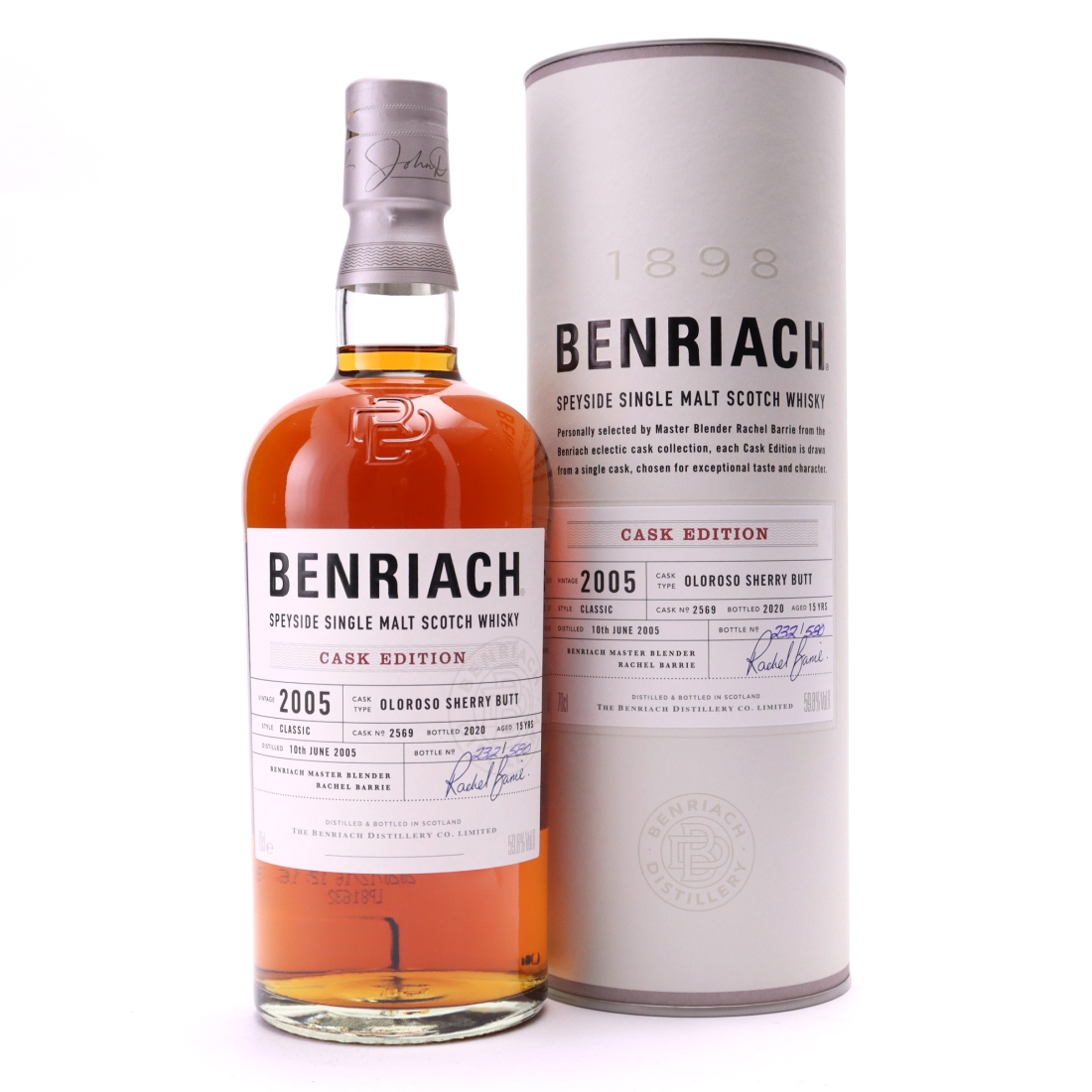 Benriach 2005 Single Oloroso Cask 15 Year Old #2569