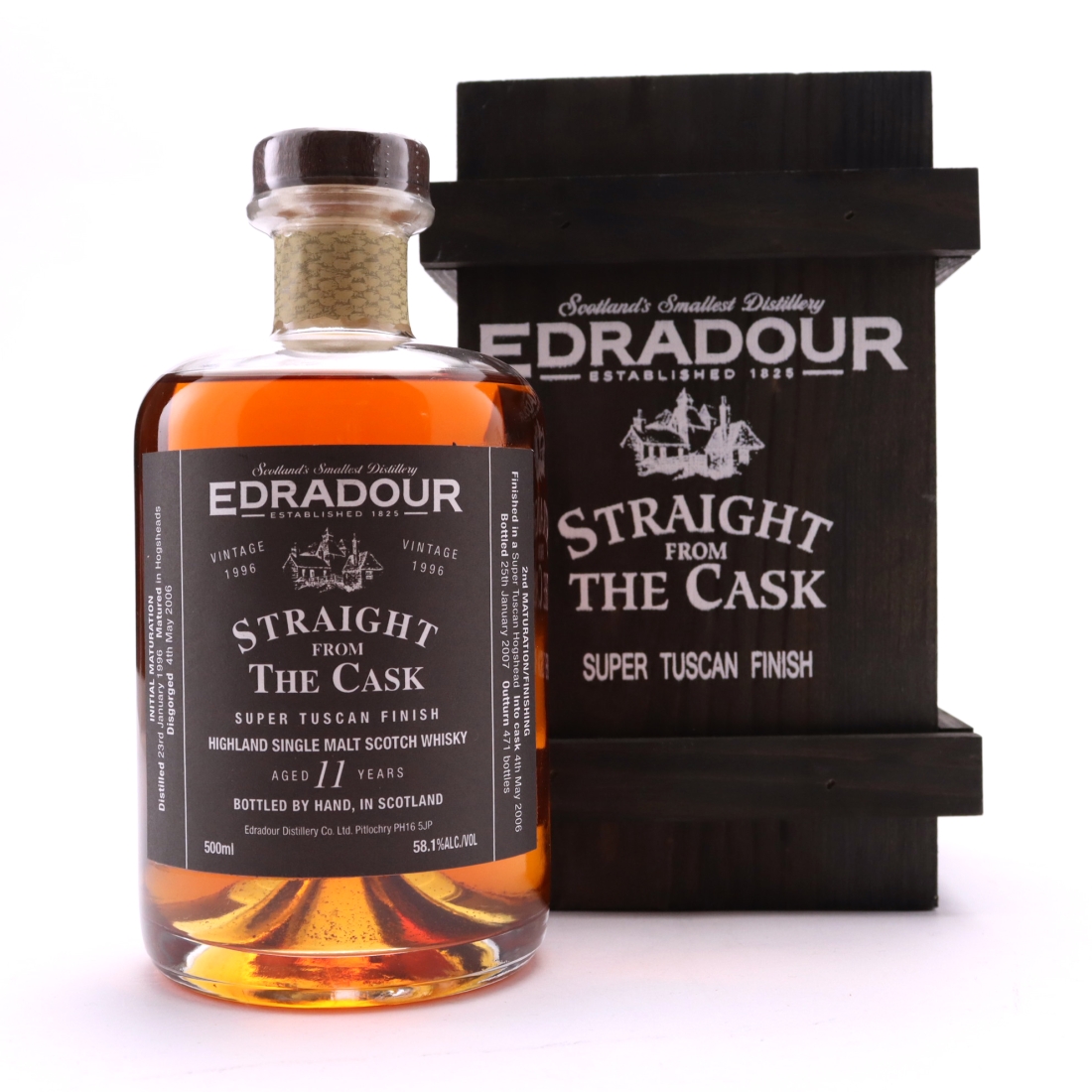 Edradour 1996 Straight From The Cask 11 Year Old 50cl