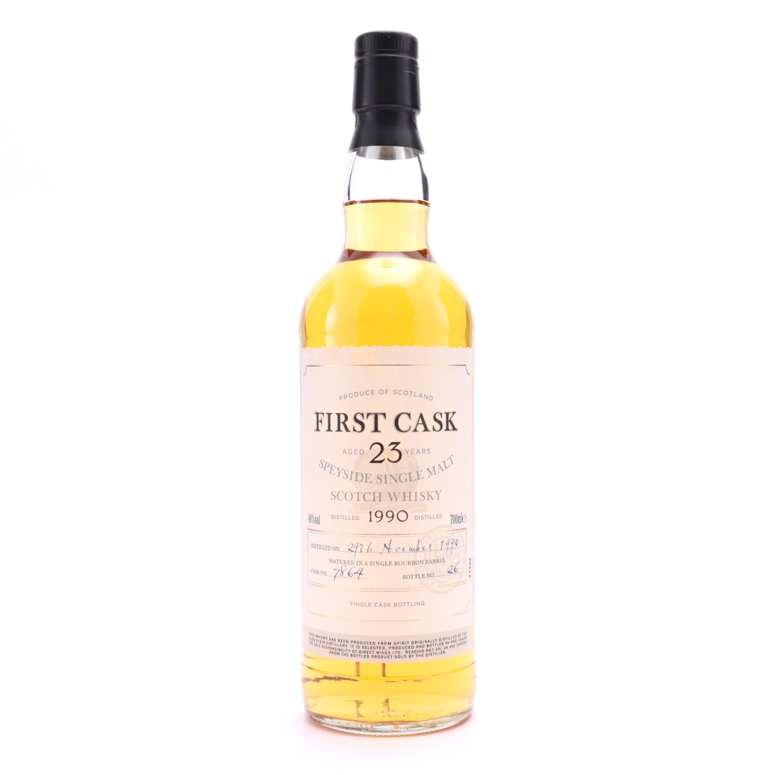 Glen Elgin 1990 First Cask 23 Year Old