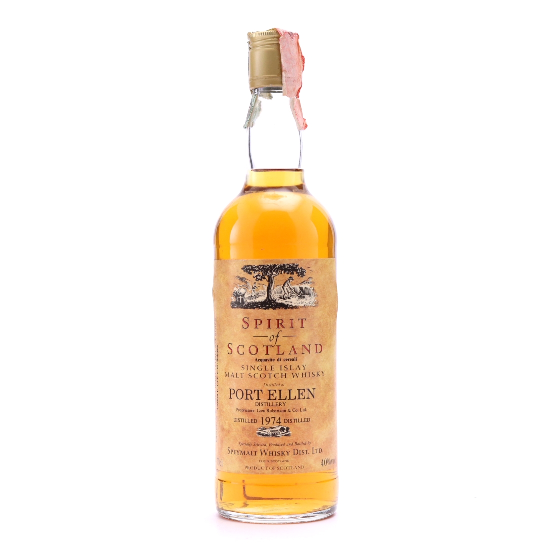 Port Ellen 1974 Gordon and MacPhail Spirit of Scotland / Taverna degli Artisti Import