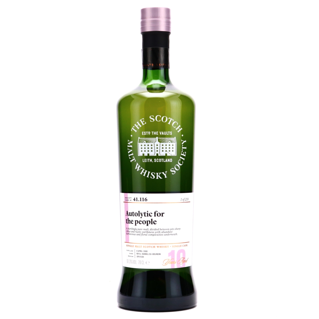 Dailuaine 2008 SMWS 10 Year Old 41.116