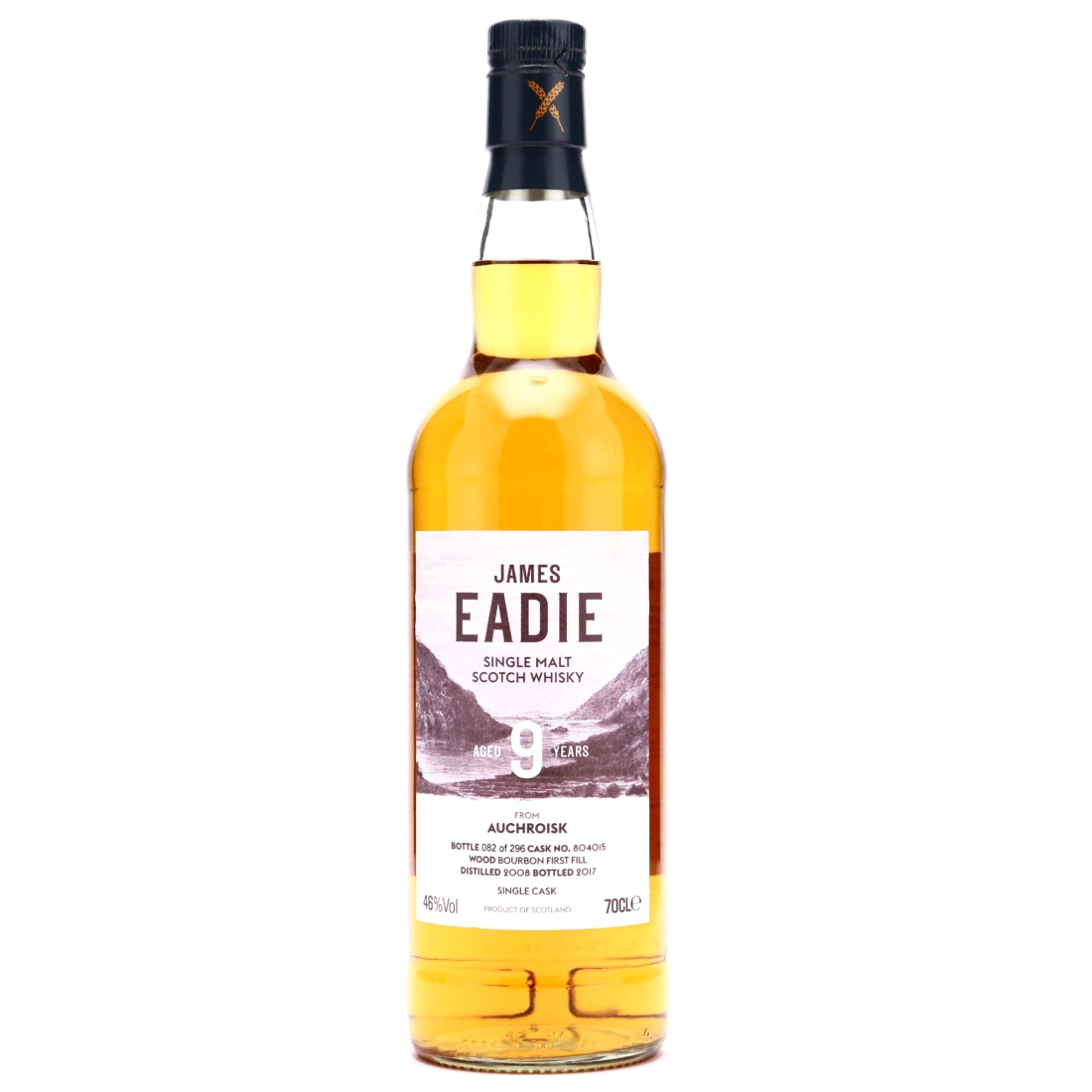 Auchroisk 2008 James Eadie 9 Year Old