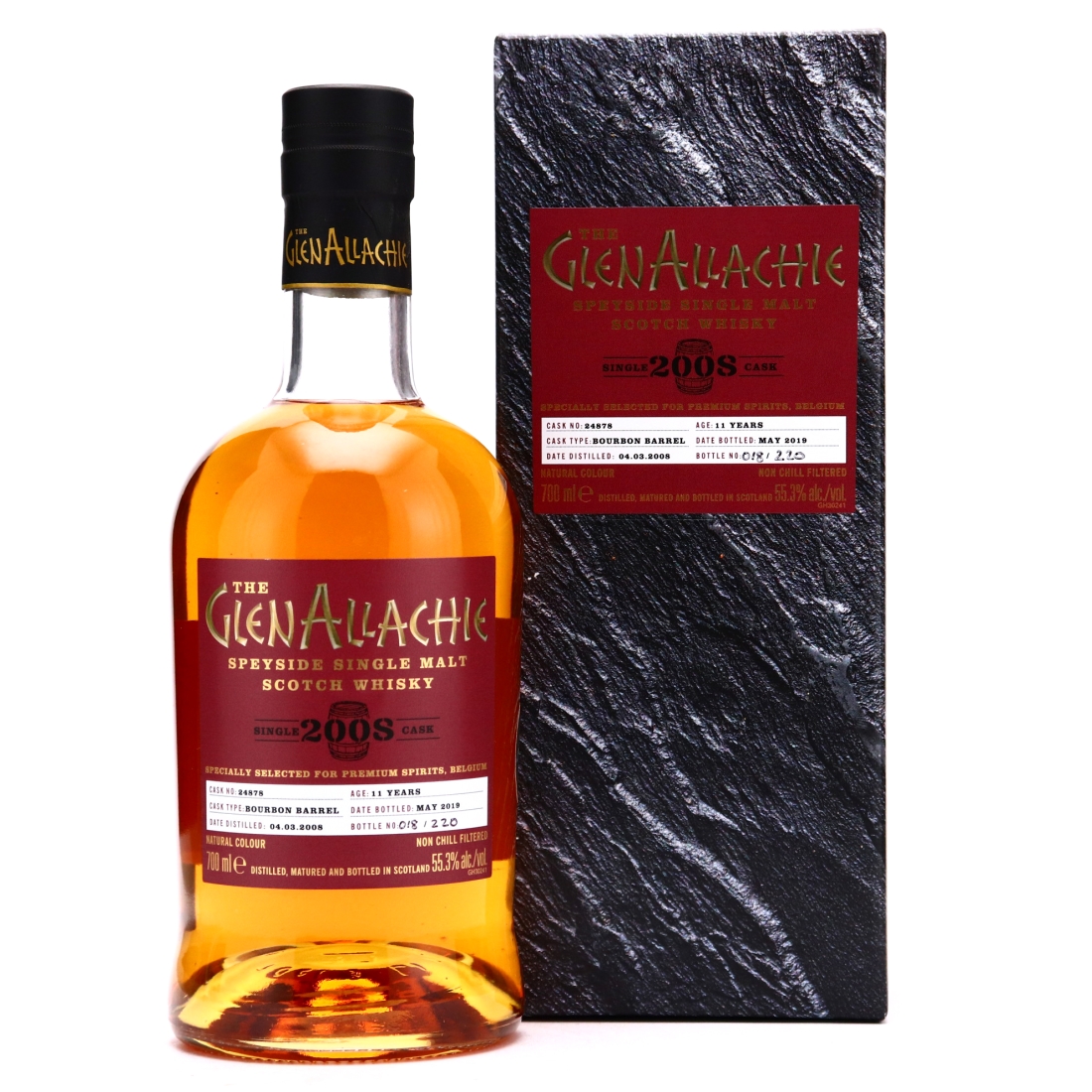 Glenallachie 2008 Single Bourbon Cask 11 Year Old #24878 / Premium Spirits Belgium
