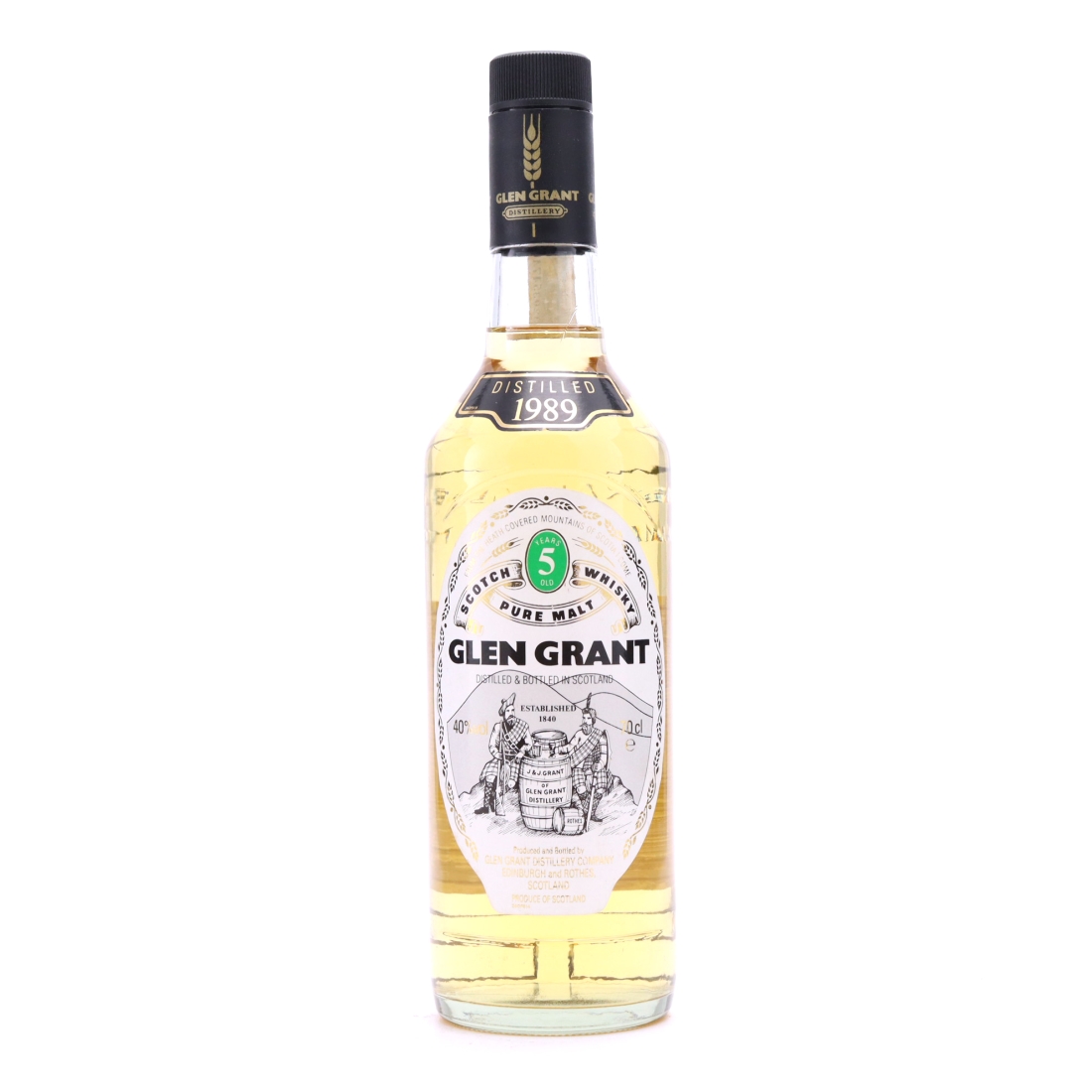 Glen Grant 1989 5 Year Old / Sandeman Import
