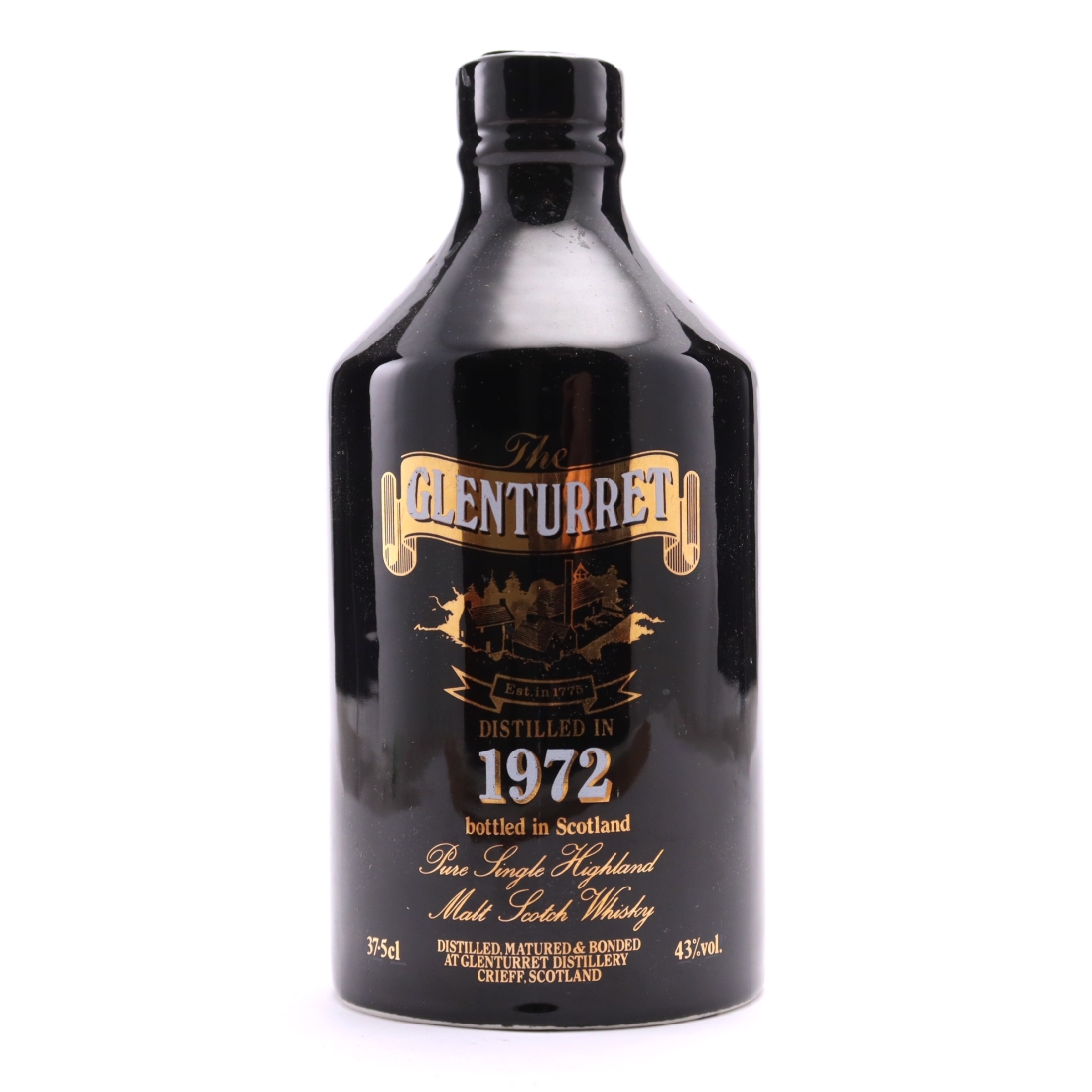 Glenturret 1972 Ceramic Decanter 37.5cl / Velier Import