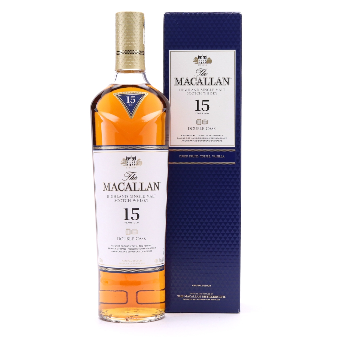 Macallan 15 Year Old Double Cask 75cl / SA Import