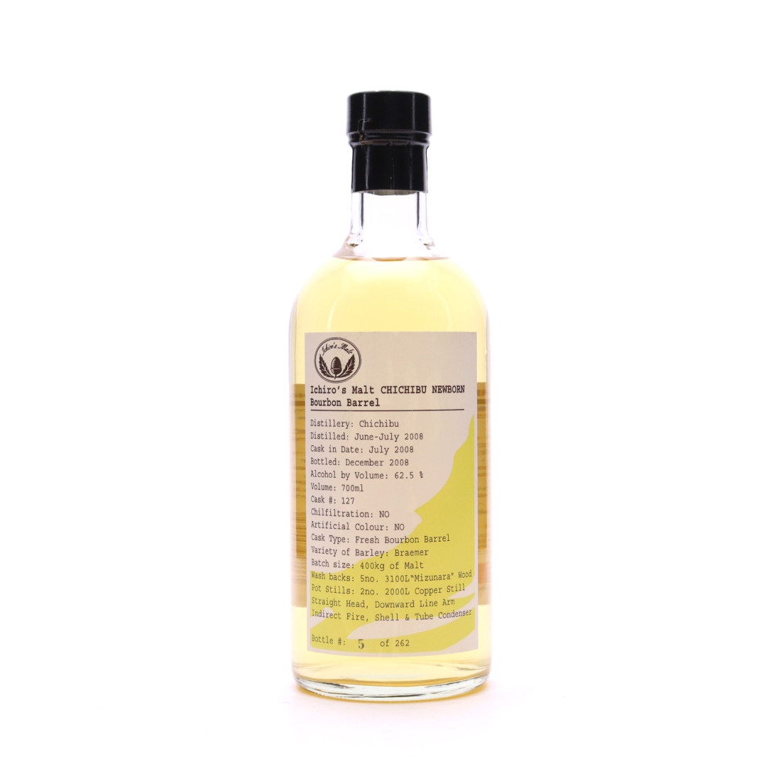 Chichibu 2008 Newborn Single Bourbon Cask #127