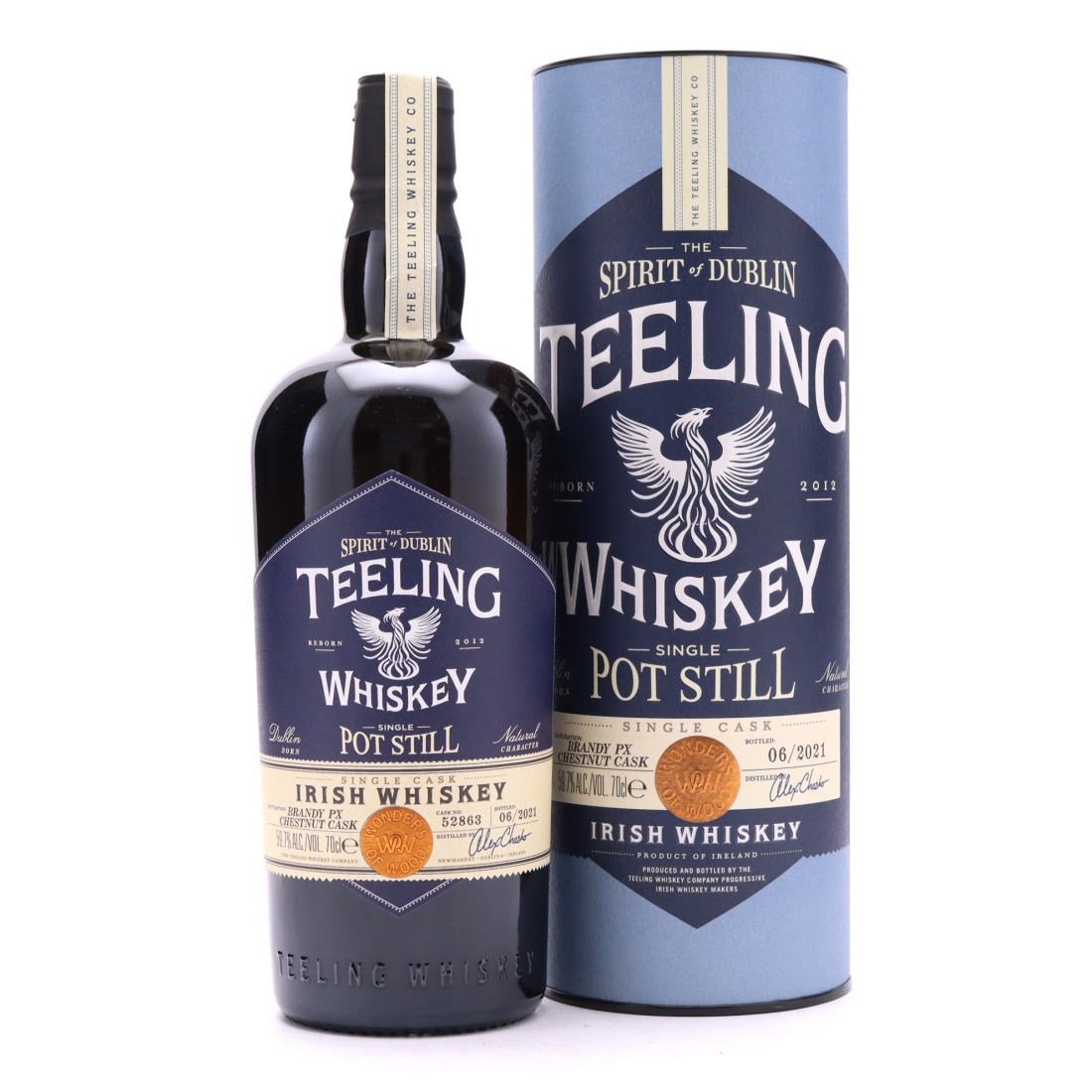 Teeling Single Cask Single Pot Still #52863 / Wonders of Wood