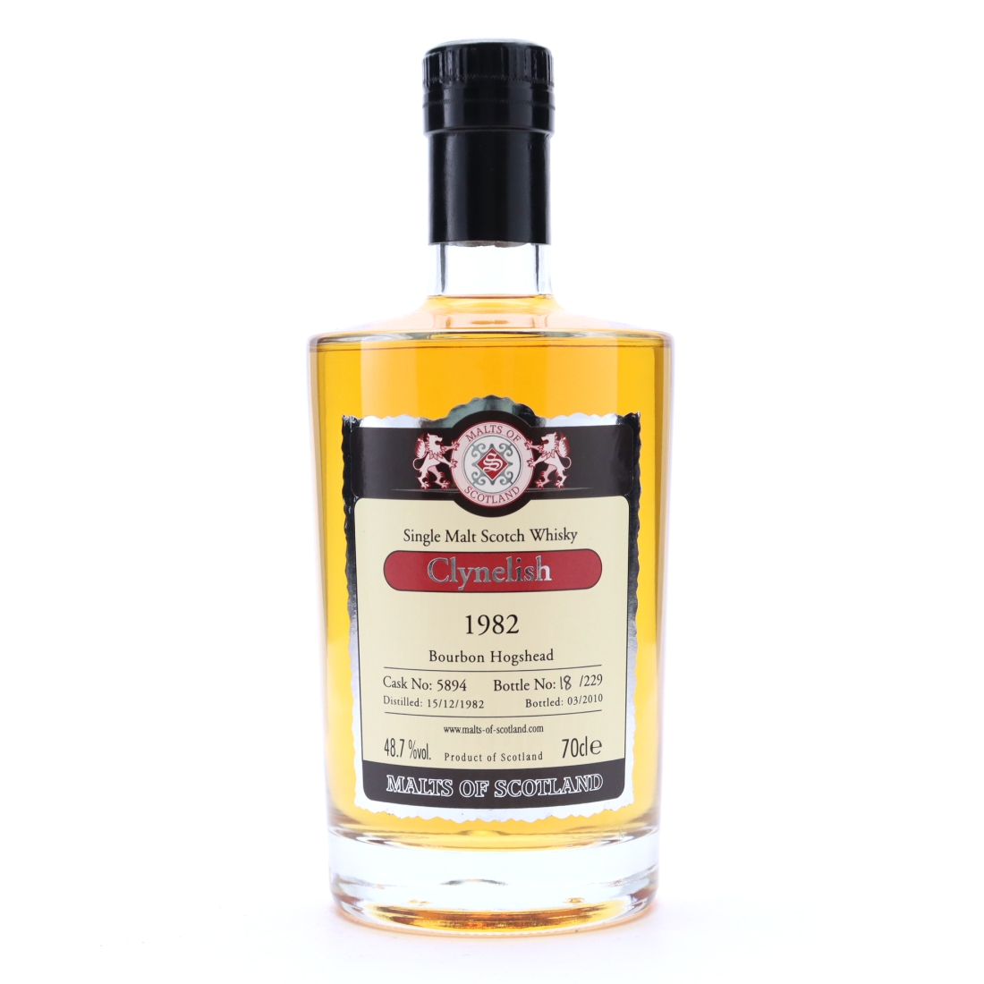 Clynelish 1982 Malts of Scotland