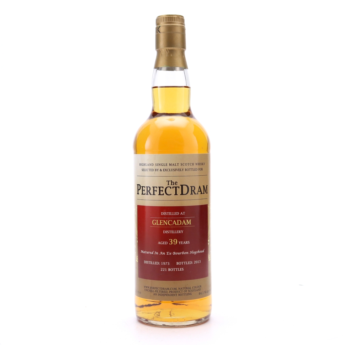 Glencadam 1973 Whisky Agency 39 Year Old / The Perfect Dram