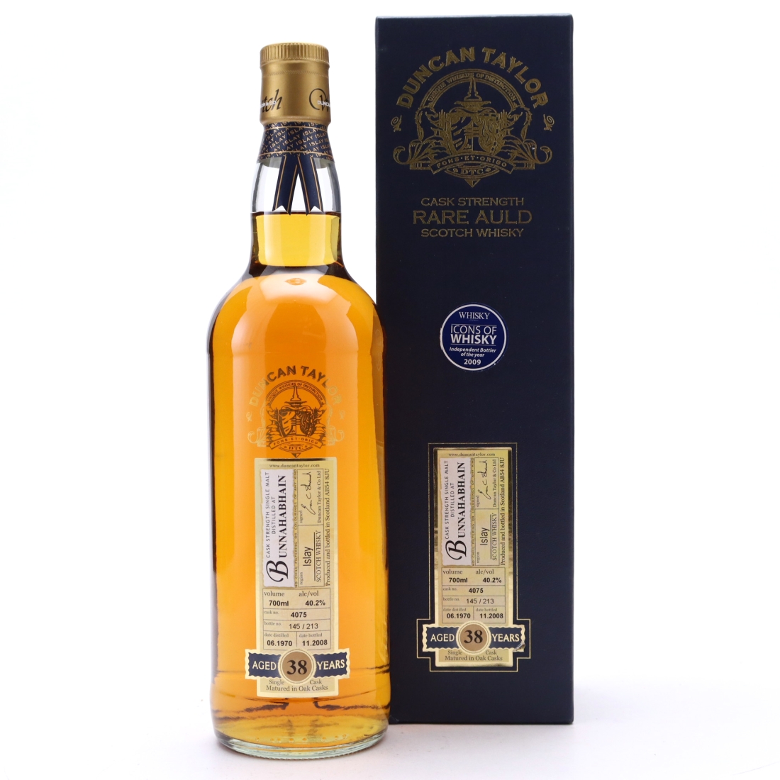 Bunnahabhain 1970 Duncan Taylor 38 Year Old