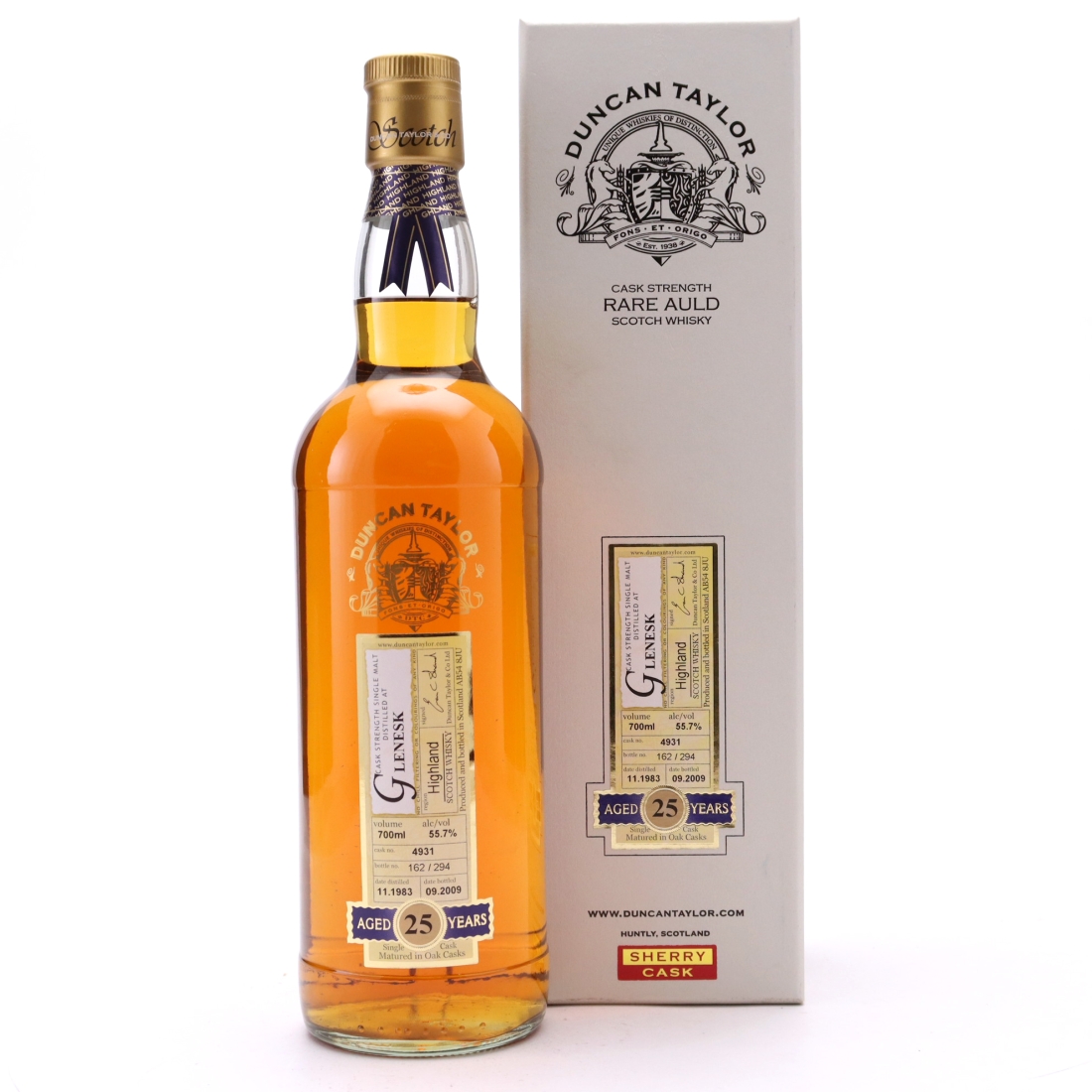 Glenesk 1983 Duncan Taylor 25 Year Old