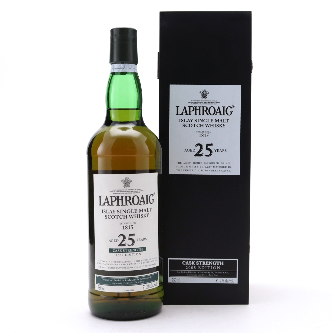 Laphroaig 25 Year Old Cask Strength 2008 Edition 75cl / US Import