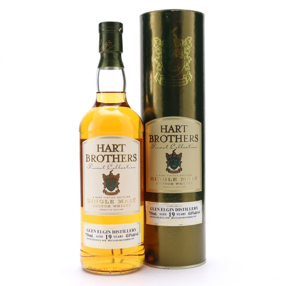 Glen Elgin 1978 Hart Brothers 19 Year Old 75cl / US Import