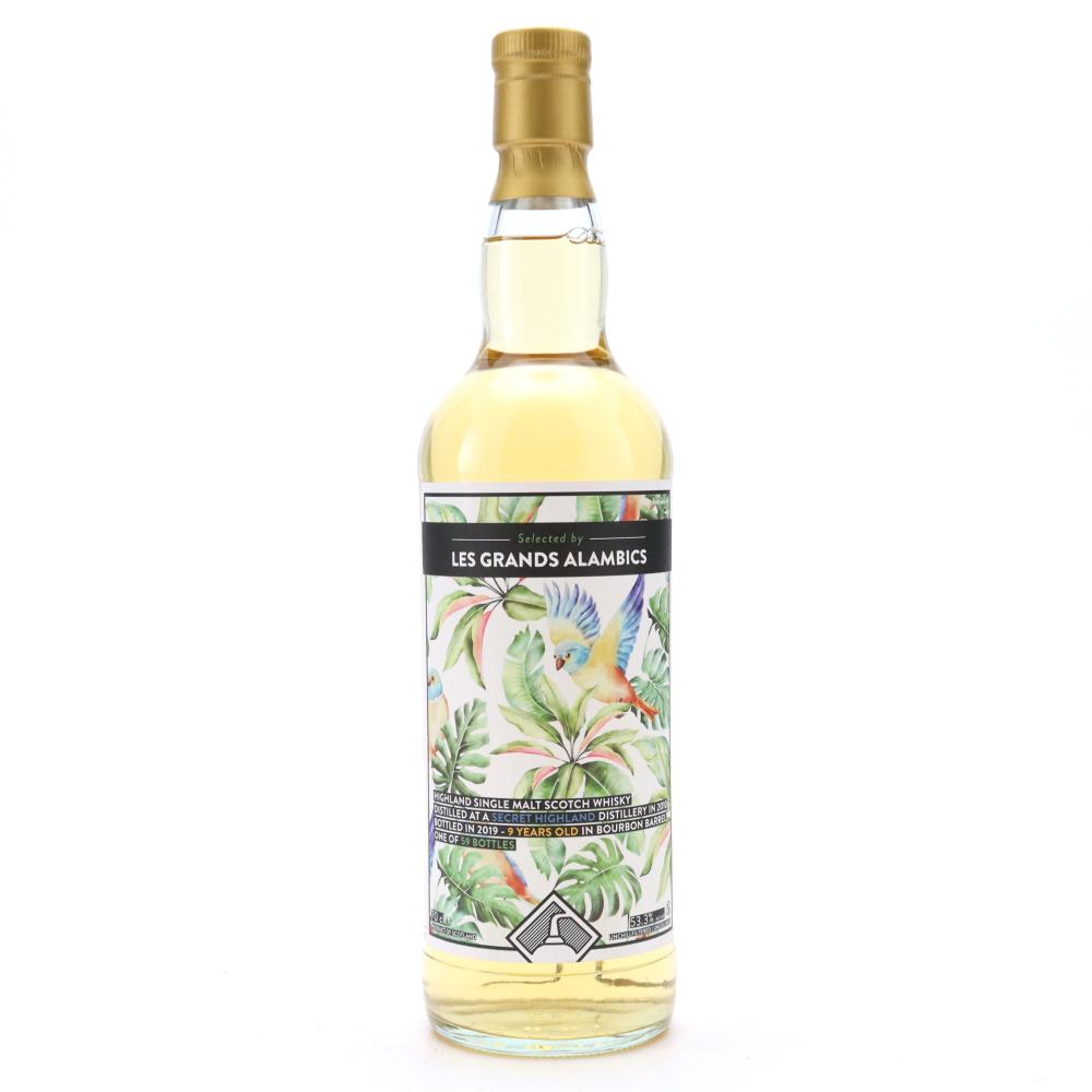 Highland Single Malt 2010 Les Grands Alambics 9 Year Old