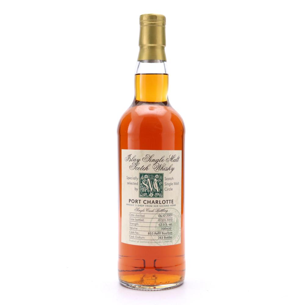 Port Charlotte 2001 Scotch Malt Whisky Circle 12 Year Old 
