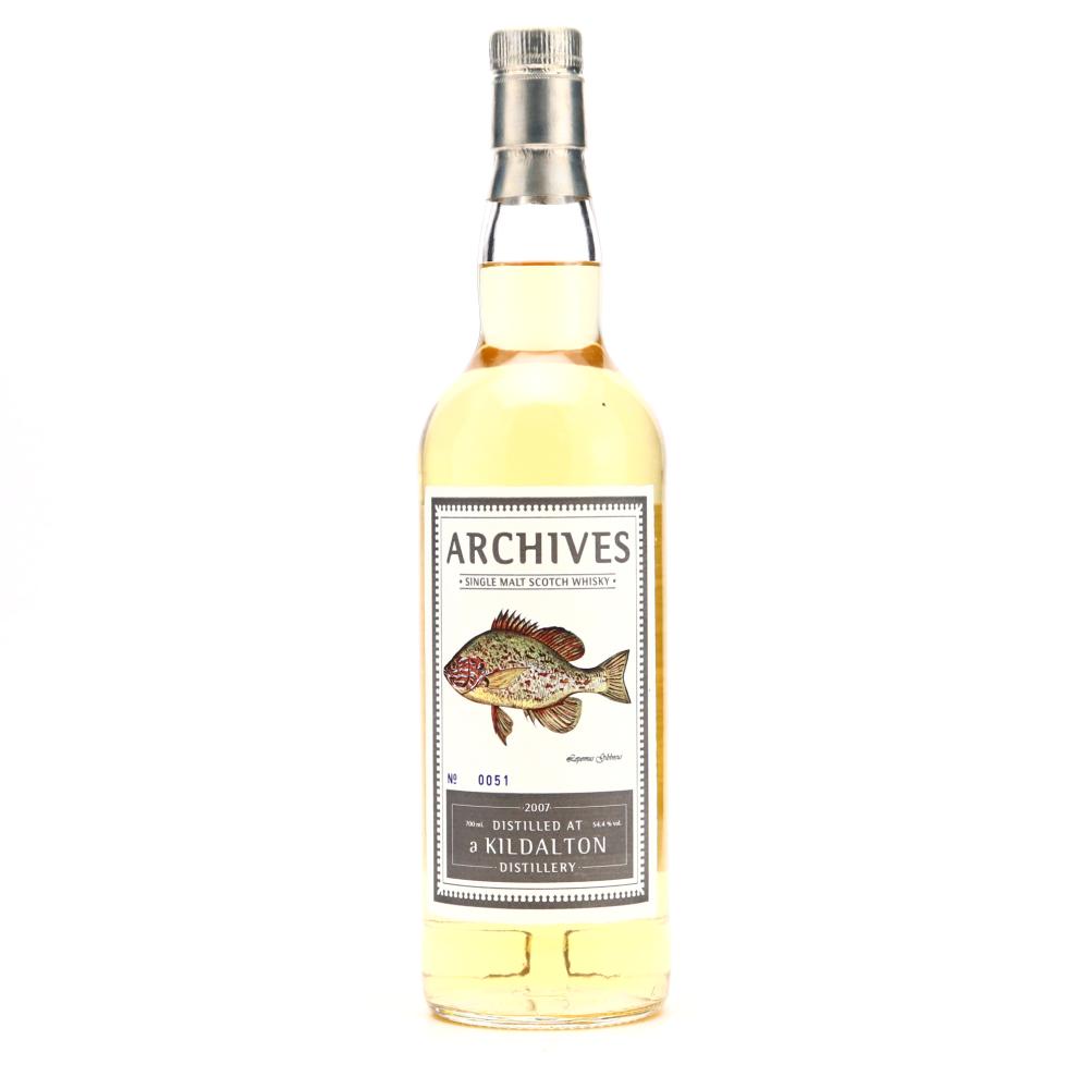 Kildalton Islay Single Malt 2007 Archives 7 Year Old