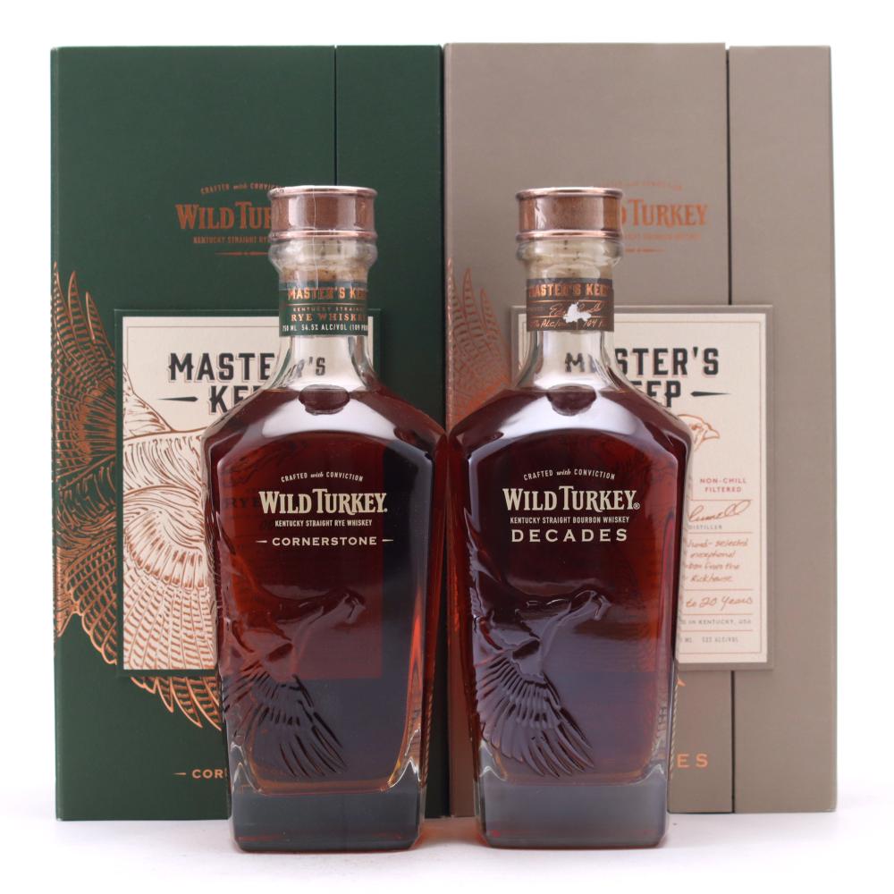 Wild Turkey Master's Keep Cornerstone Rye & Decades Bourbon Batch #1
