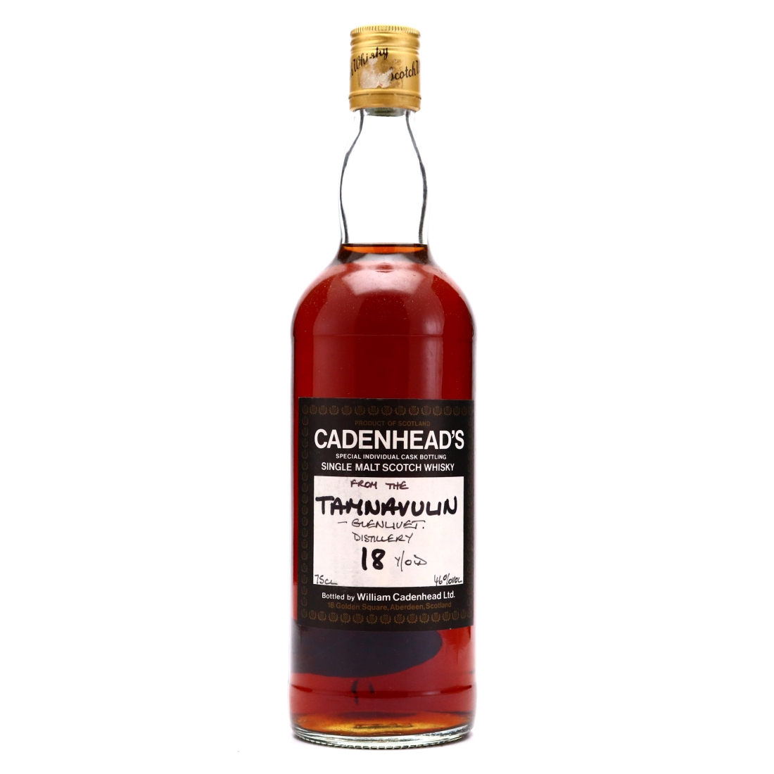 Tamnavulin 18 Year Old Cadenhead's 1980s-90s
