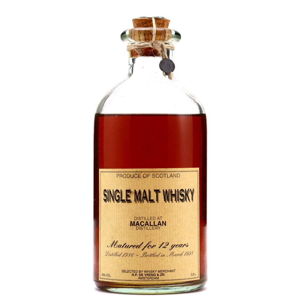 Macallan 1986 De Vreng 12 Year Old 50cl