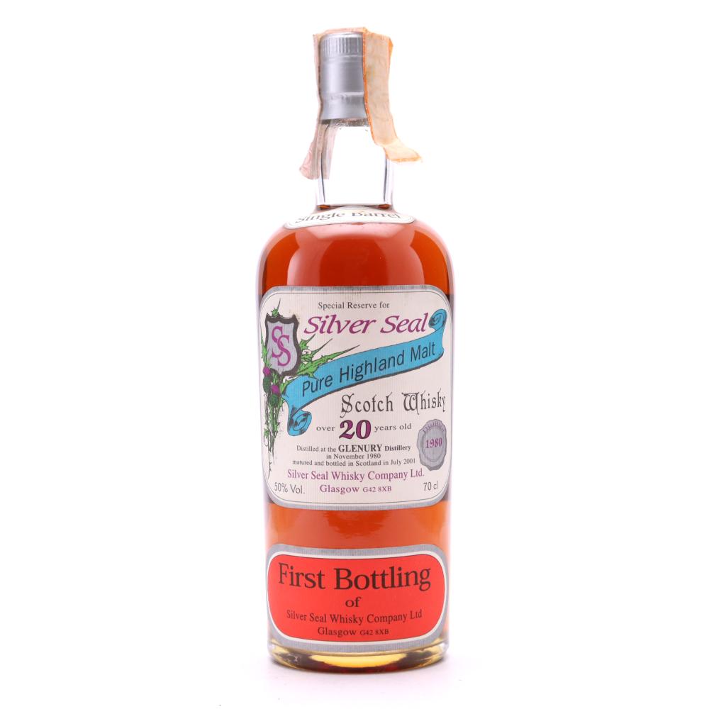 Glenury Royal 1980 Silver Seal 20 Year Old / First Bottling