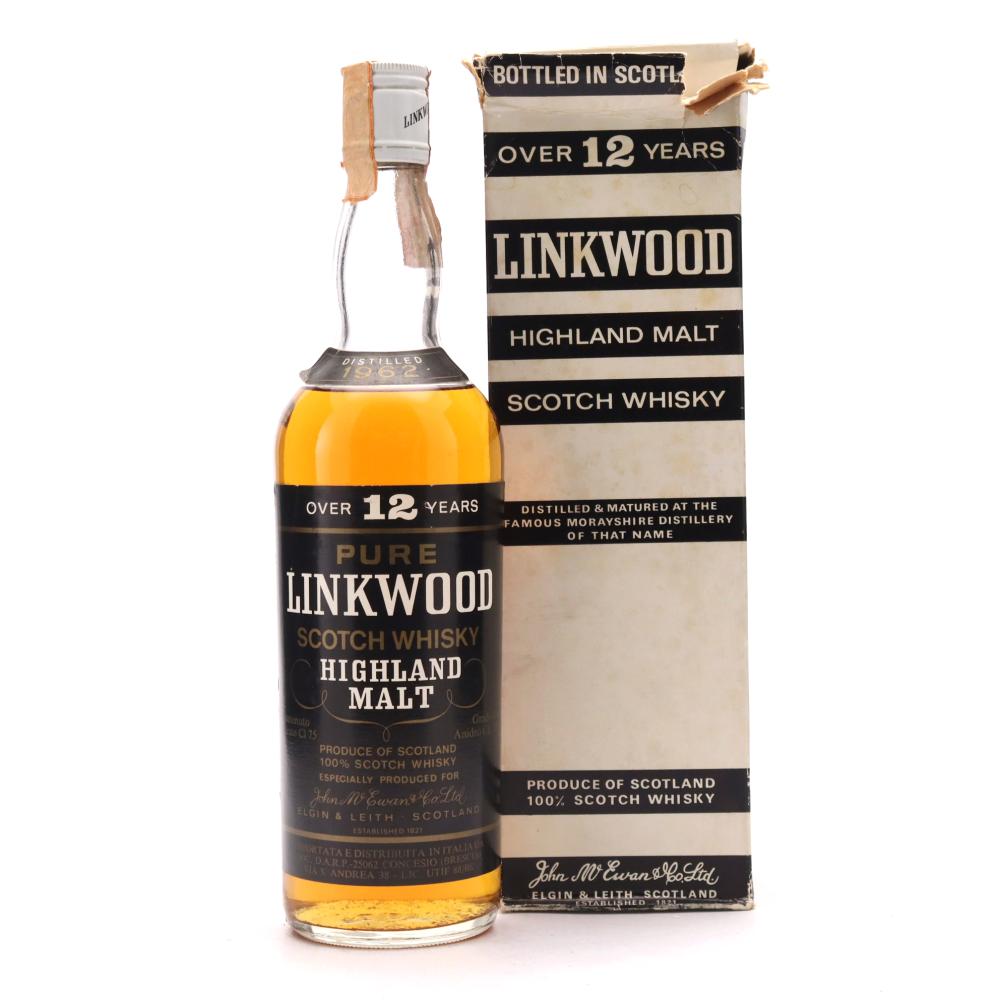 Linkwood 1962 John McEwan 12 Year Old