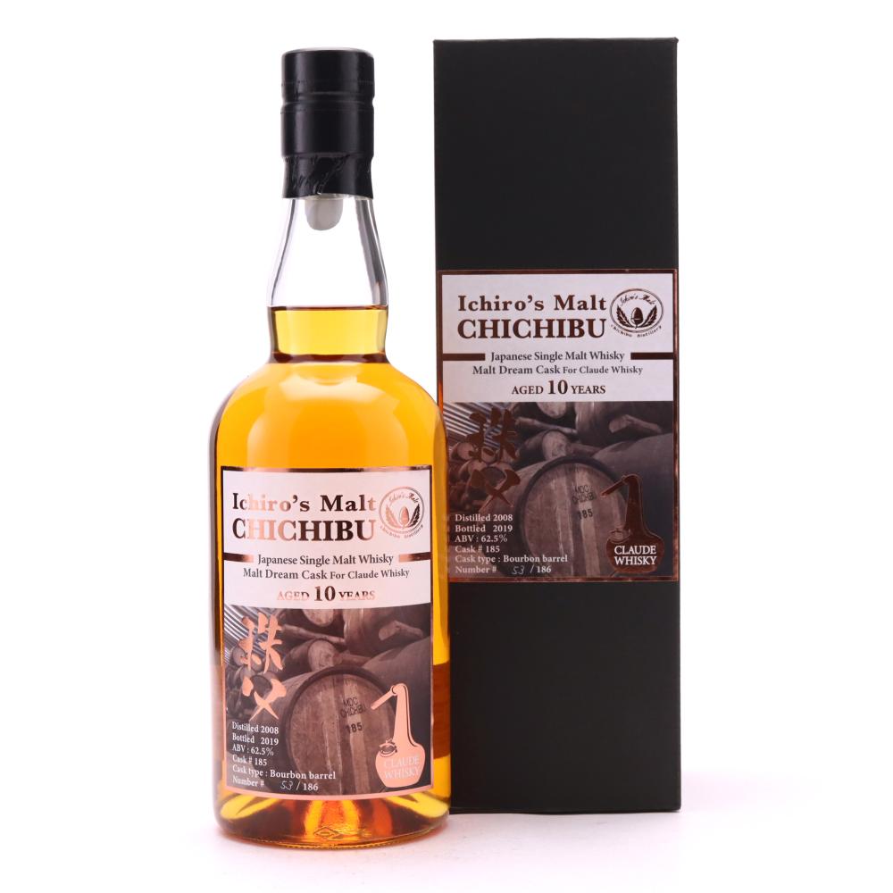 Chichibu 2008 Malt Dream Cask 10 Year Old #185 / Claude Whisky