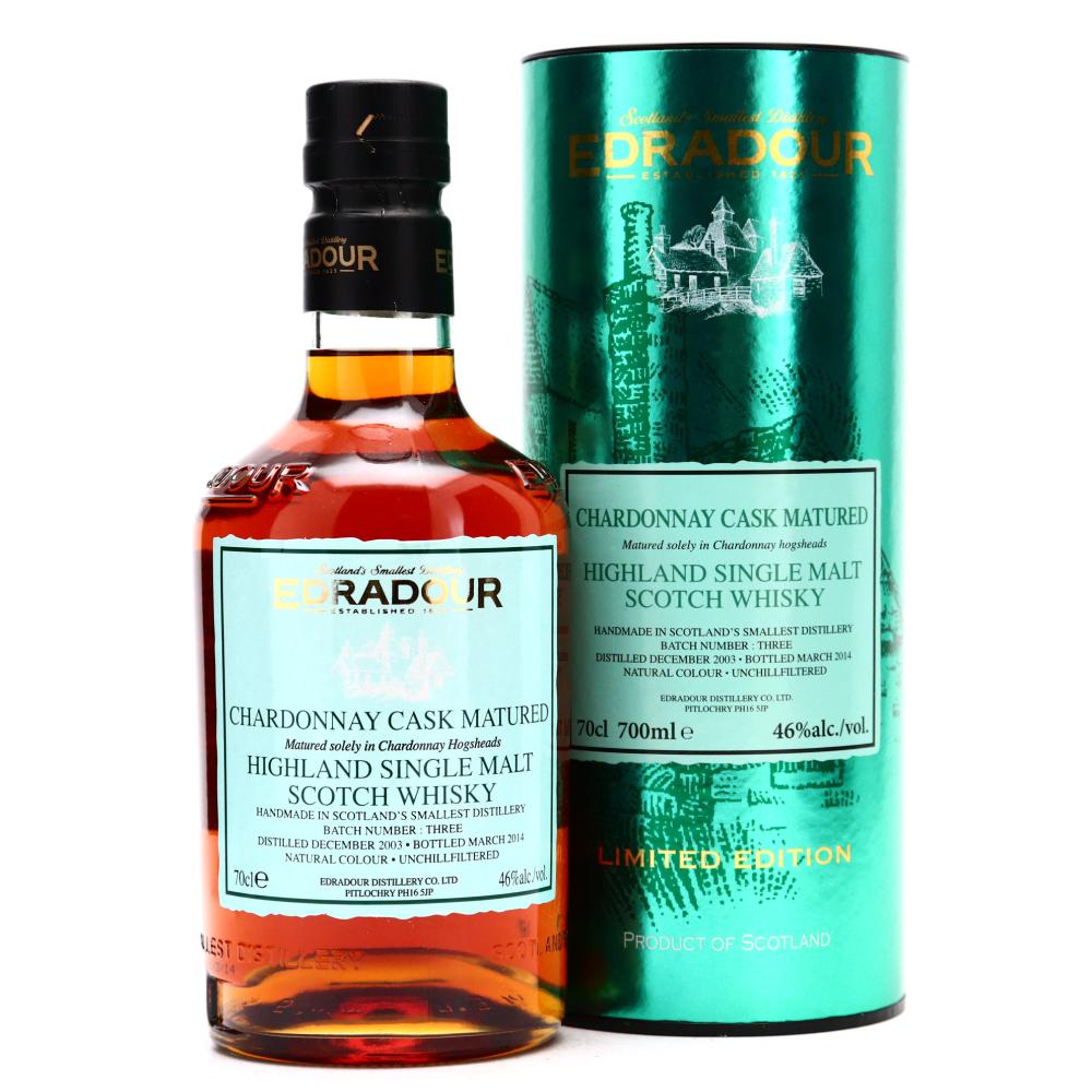 Edradour 2003 Chardonnay Cask Matured Batch #3