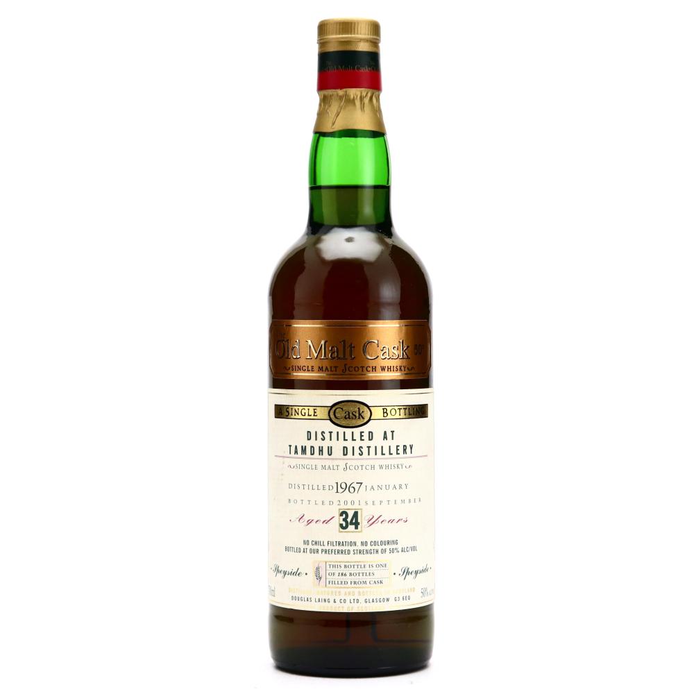 Tamdhu 1967 Douglas Laing Old Malt Cask 34 Year Old