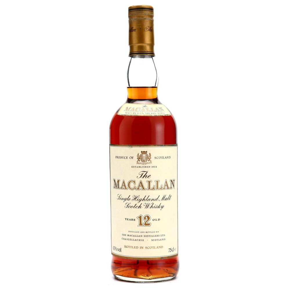 Macallan 12 Year Old 1980s / Jumac Import