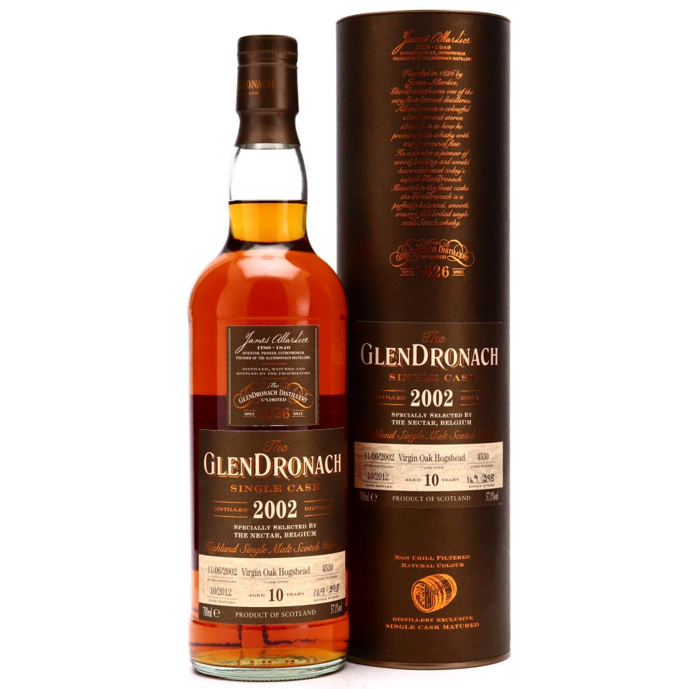 Glendronach 2002 Single Virgin Cask 10 Year Old #4530 / The Nectar
