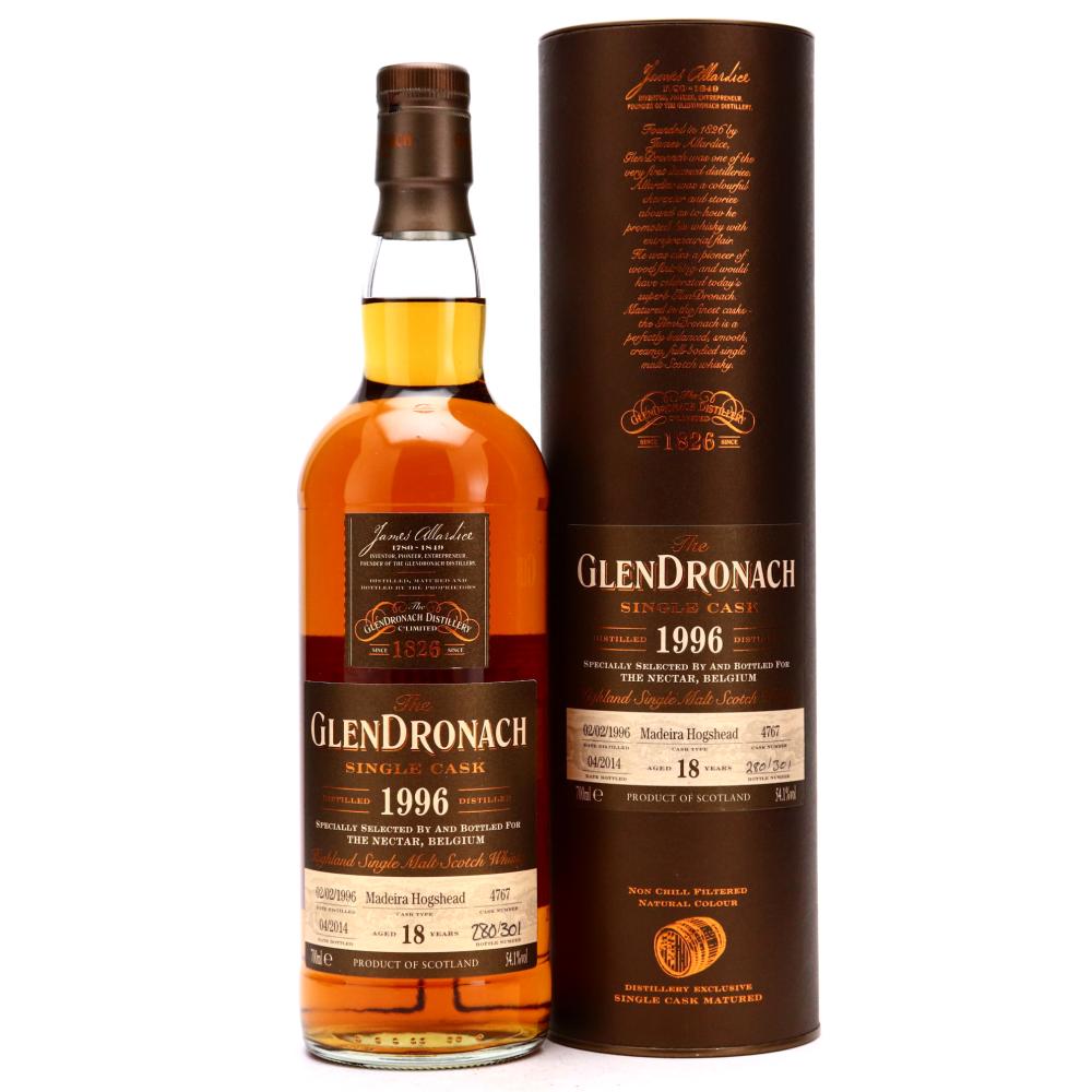 Glendronach 1996 Single Maderia Cask 18 Year Old #4767 / The Nectar