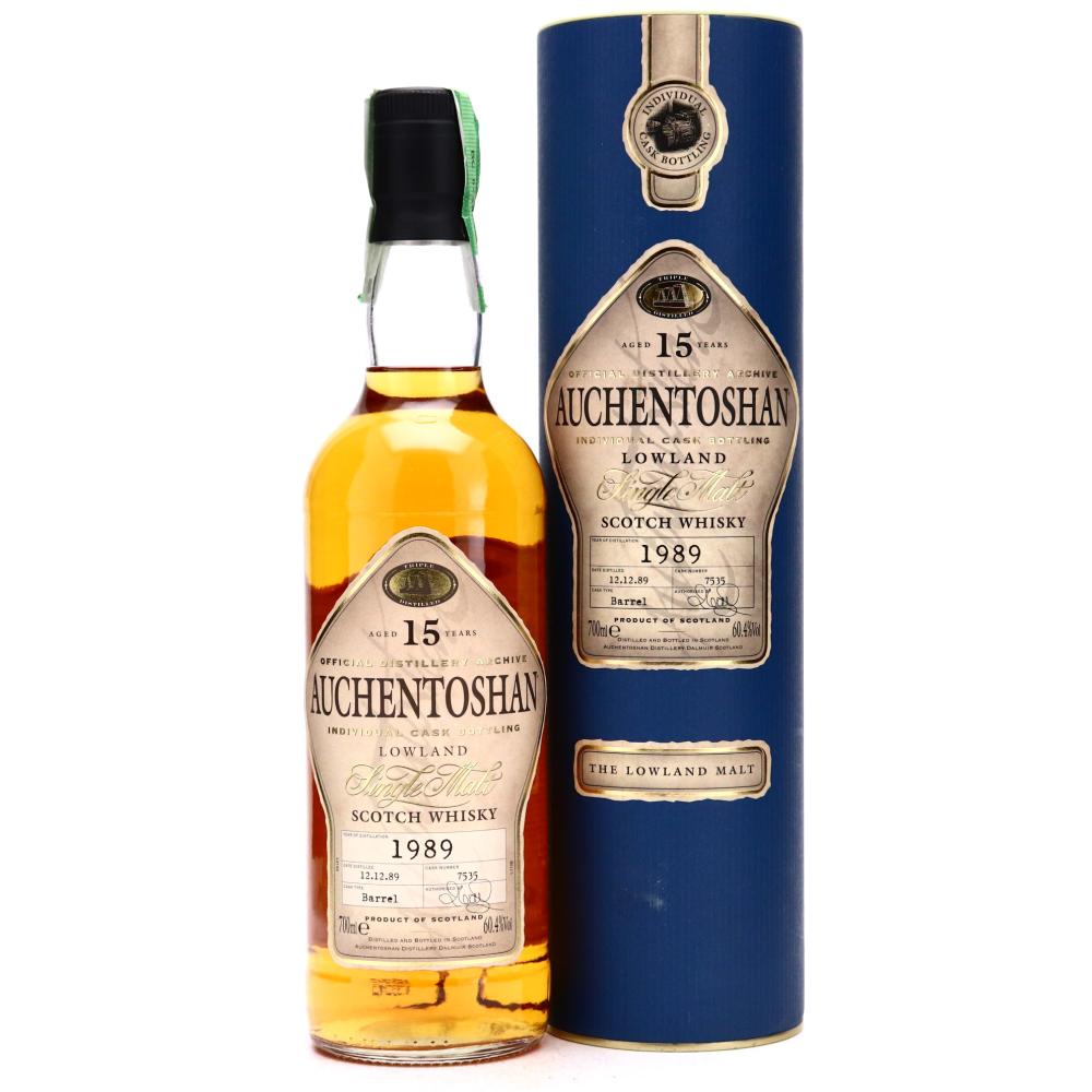 Auchentoshan 1989 Single Cask 15 Year Old #7535 pre-2008