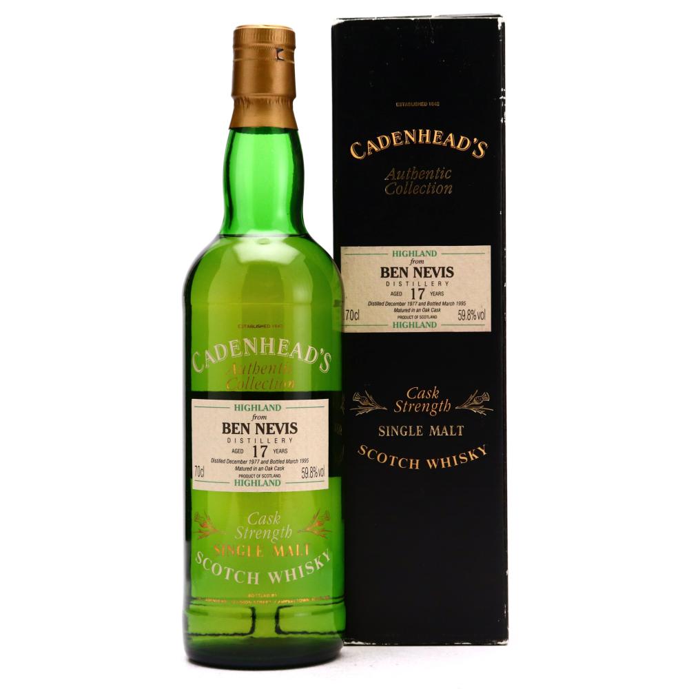 Ben Nevis 1977 Cadenhead's 17 Year Old