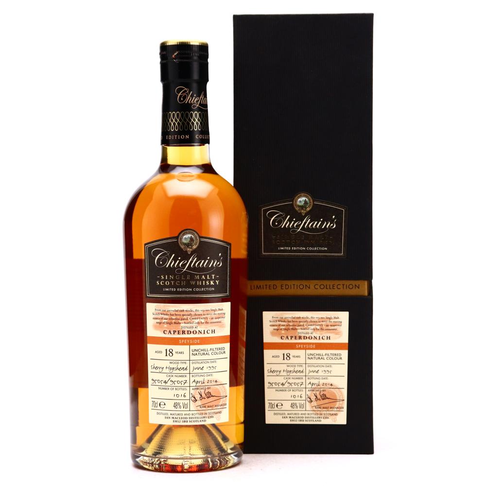 Caperdonich 1995 Chieftain's 18 Year Old
