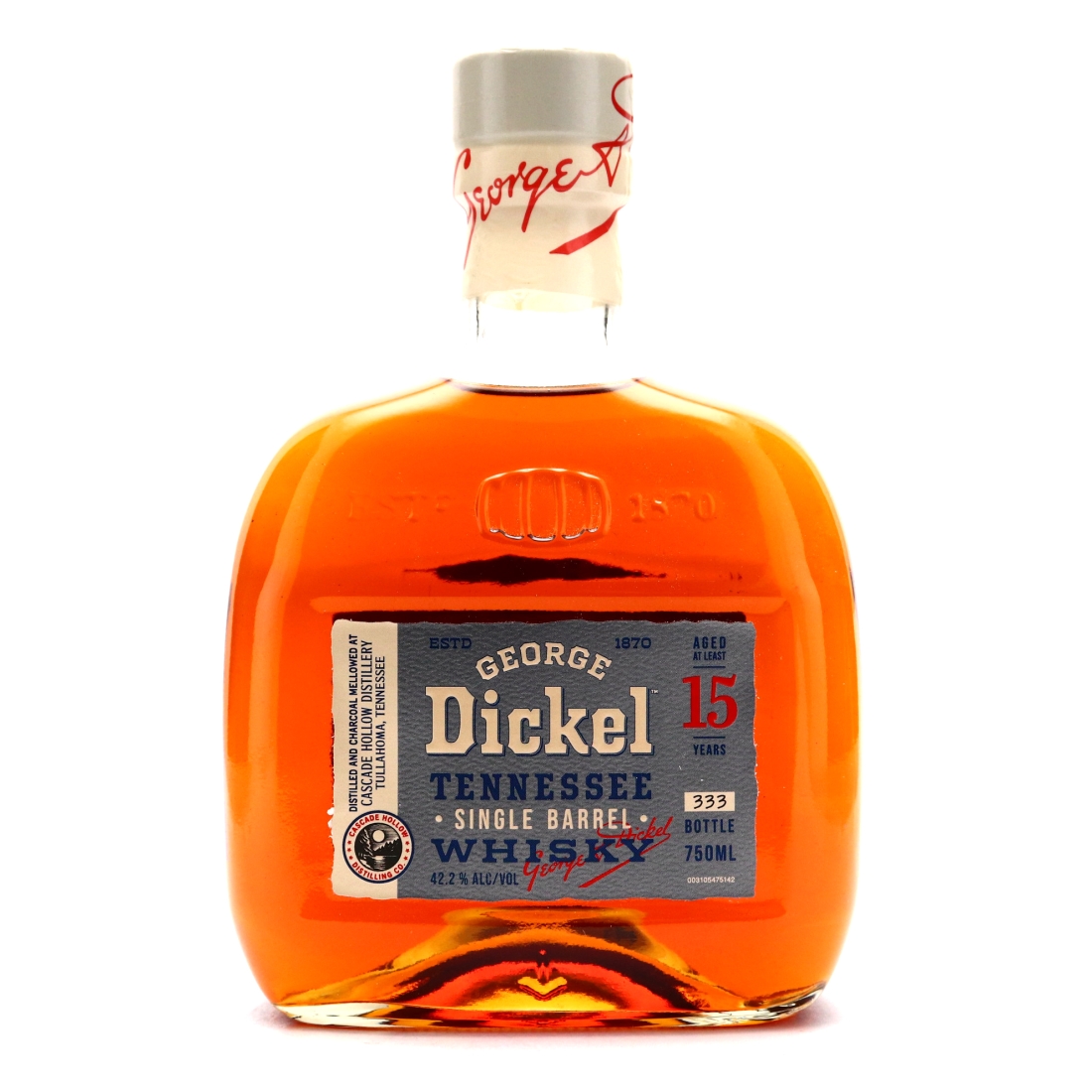 George Dickel 15 Year Old Single Barrel Tennessee Whisky